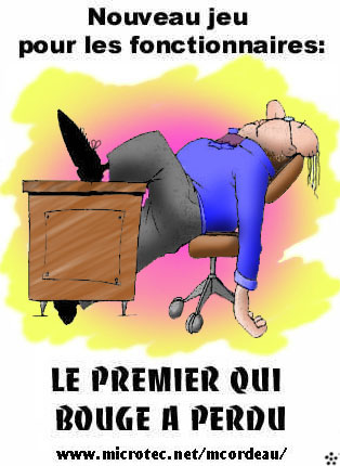 Images de fainéants ... Fonctionnaire